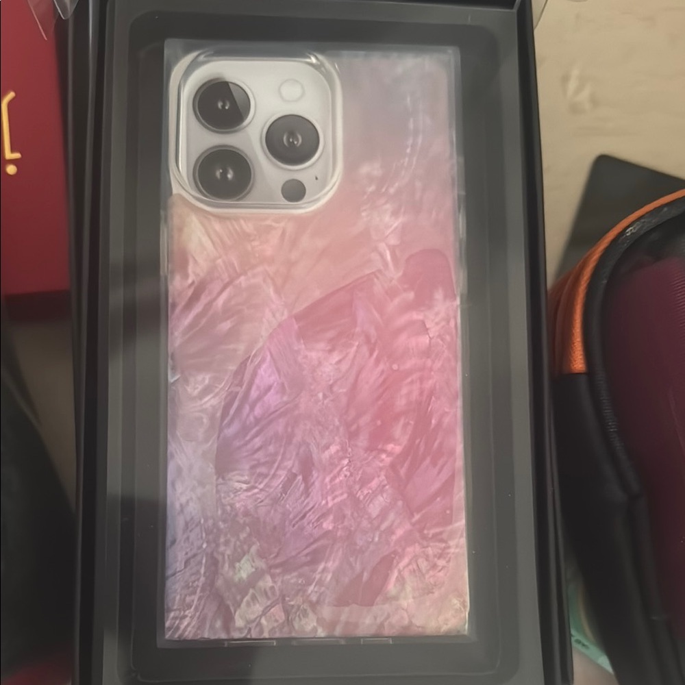 Pink Marble Phone Case